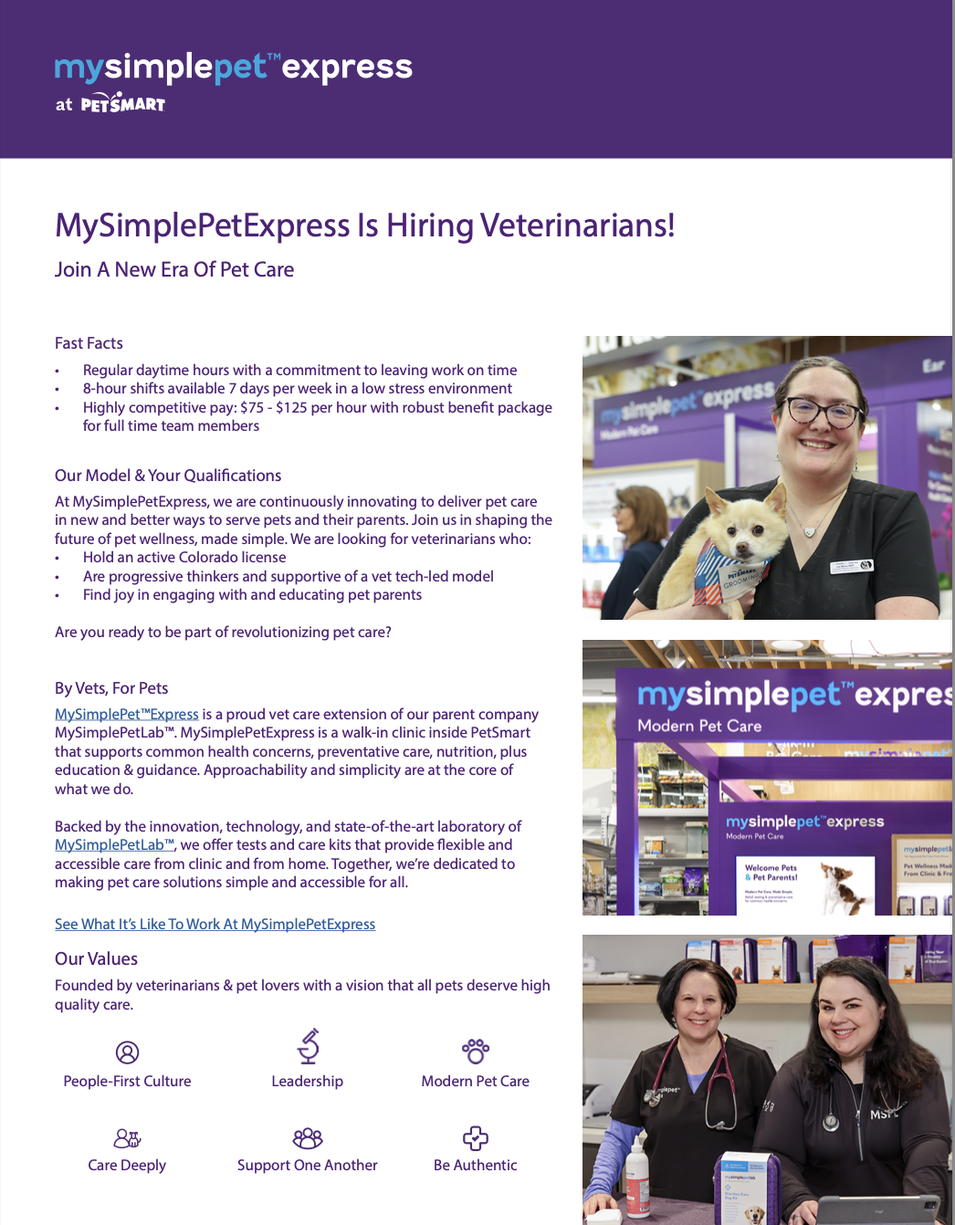 Veterinarian Job Openings